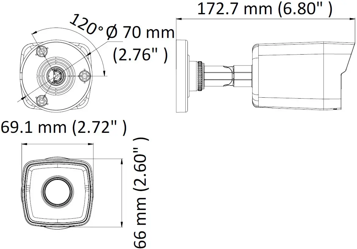 Hikvision DS-2CD1041G0-I/PL (2.8mm)
